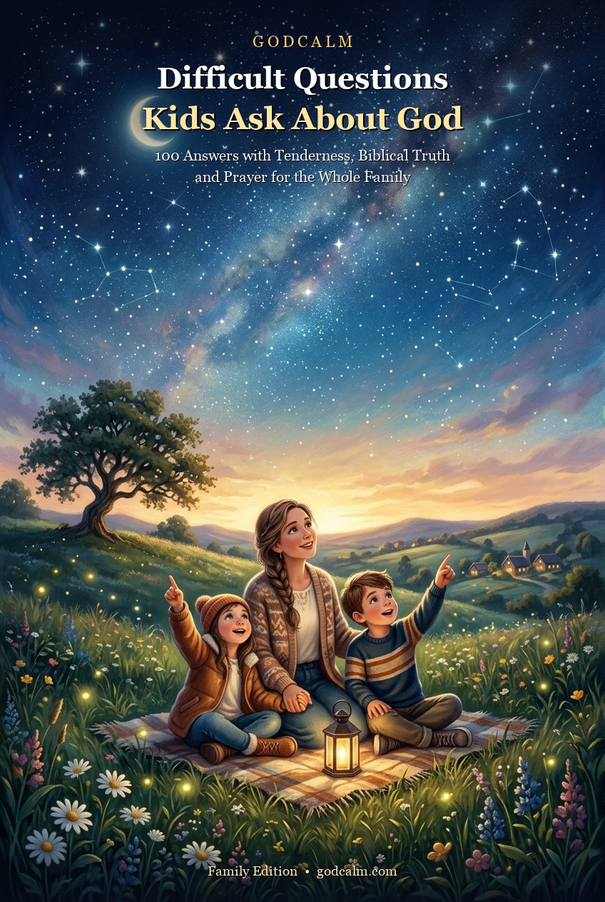 Difficult Questions Kids Ask About God - Book by GodCalm
