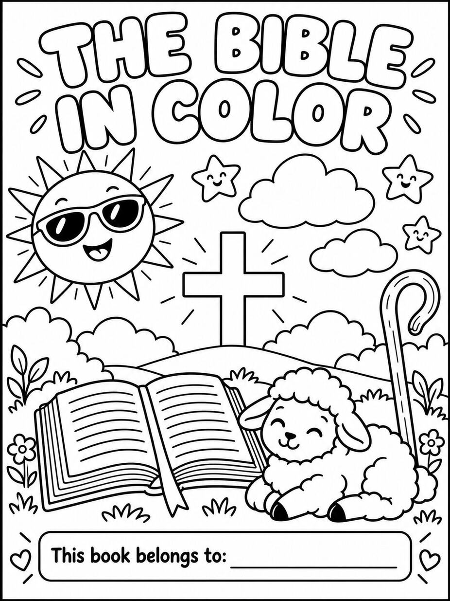 The Bible in Color - Book by GodCalm